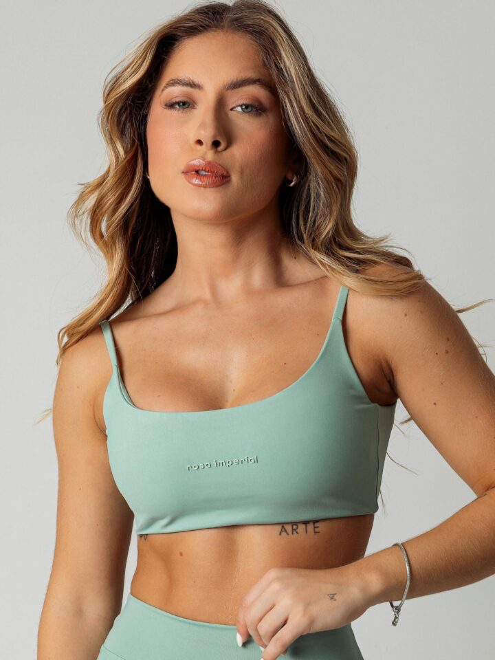 Top New Basic  Verde Teos