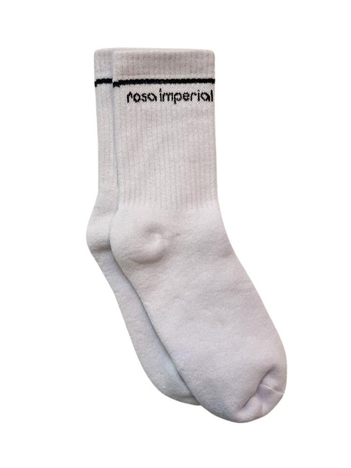 Meia Algoodão Cano Alto
