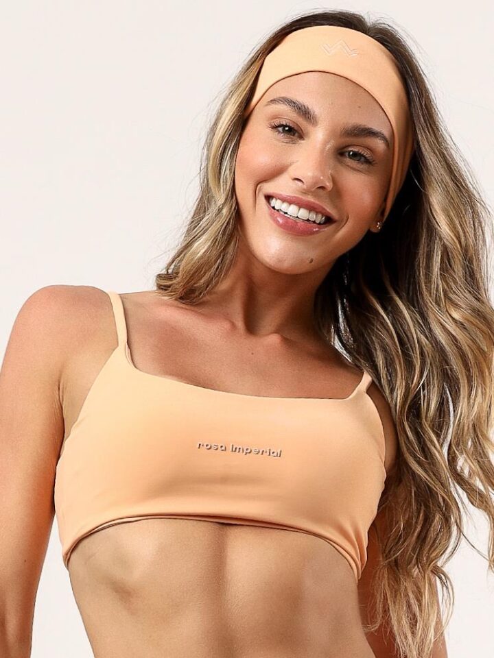 Top New Basic  Peach - M