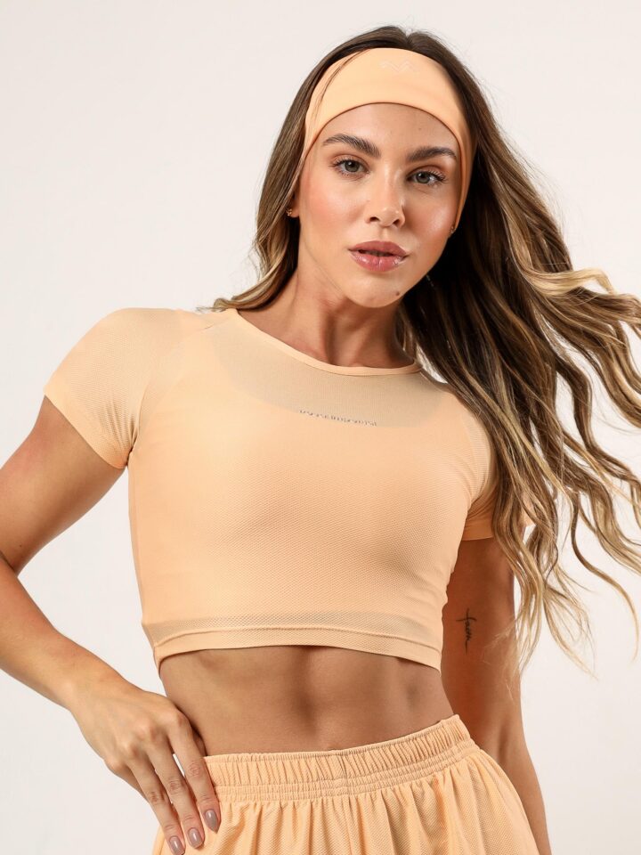 Cropped Sprint Peach