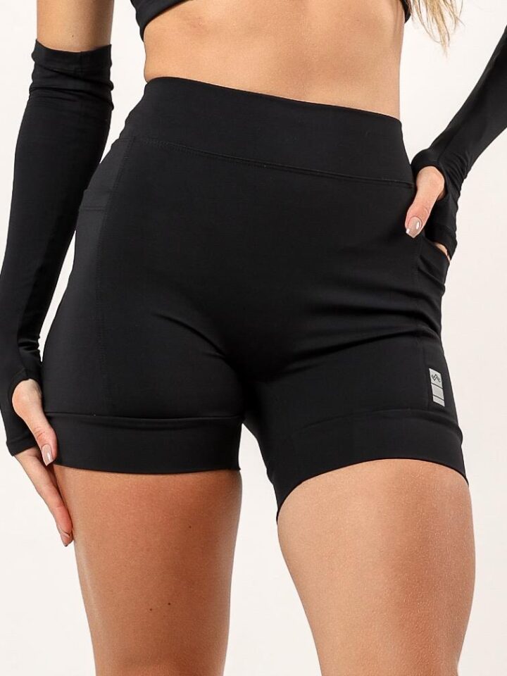 Short Pace Barrado Preto