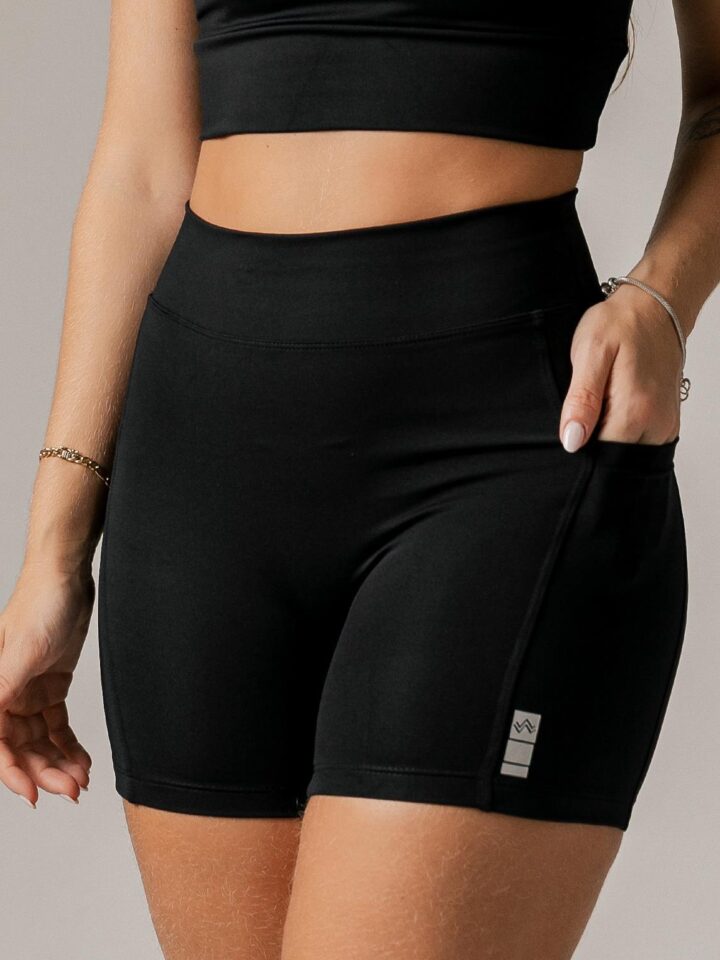 Short Pocket Bolsos Preto