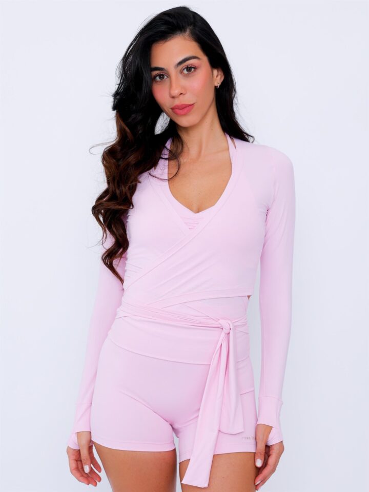 Cropped Long Sleeve Rosa Blush