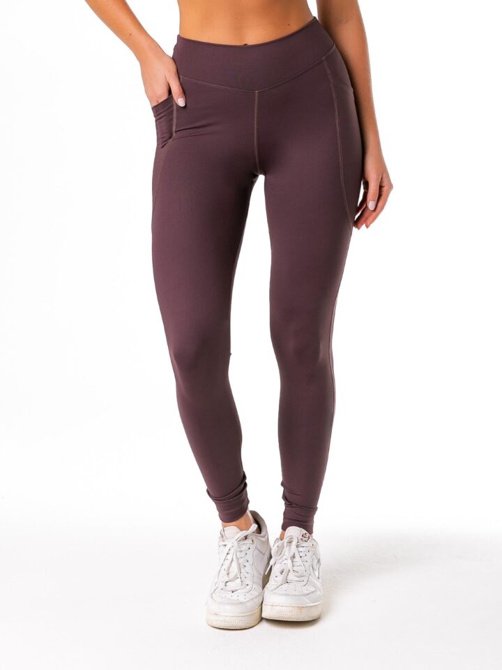 Legging Bolsos Slim Grape