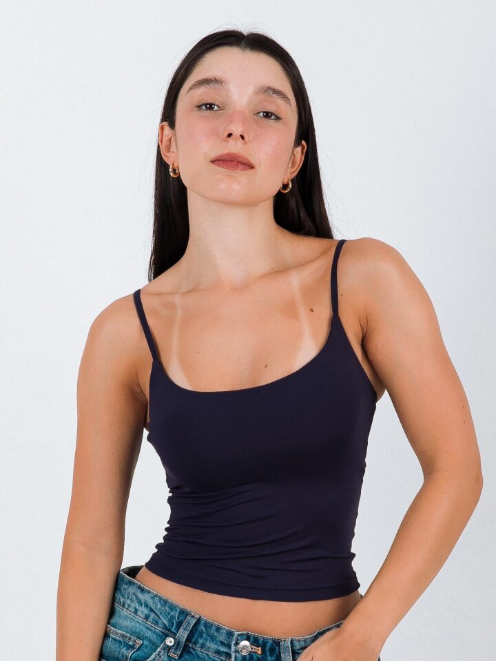 Regata Alcinha Samantha Azul Marinho