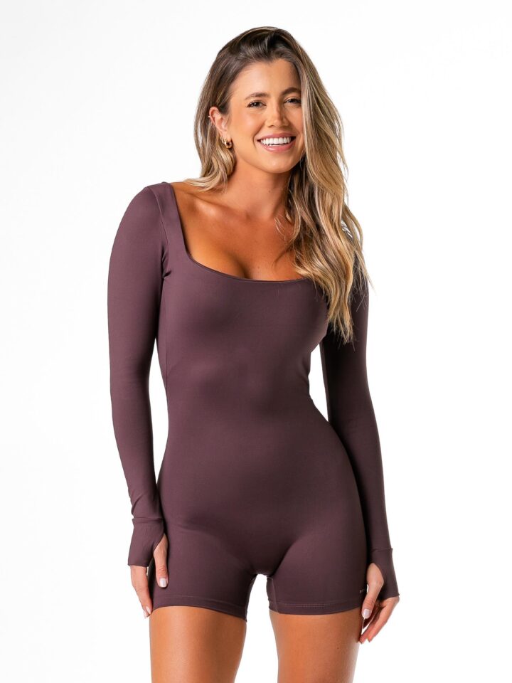 Macaquinho Match Manga Longa Grape