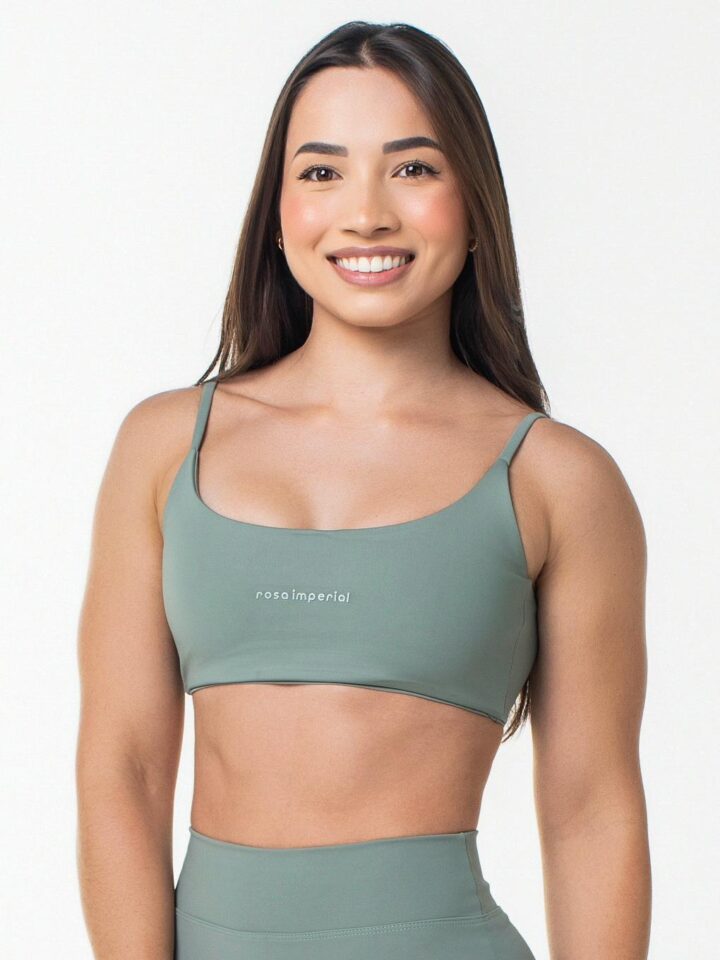 Top New Basic Verde Malva