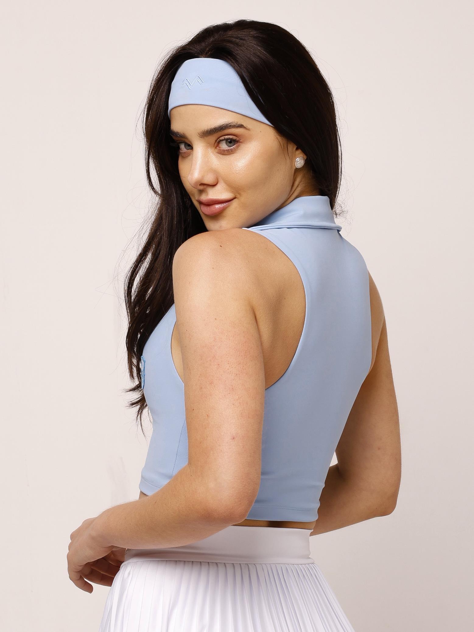 Cropped Club Gola Polo Azul Sky - Image 2