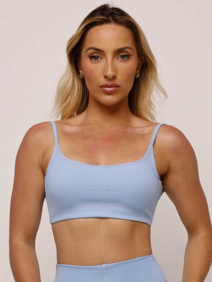 Top New Basic  Azul Sky