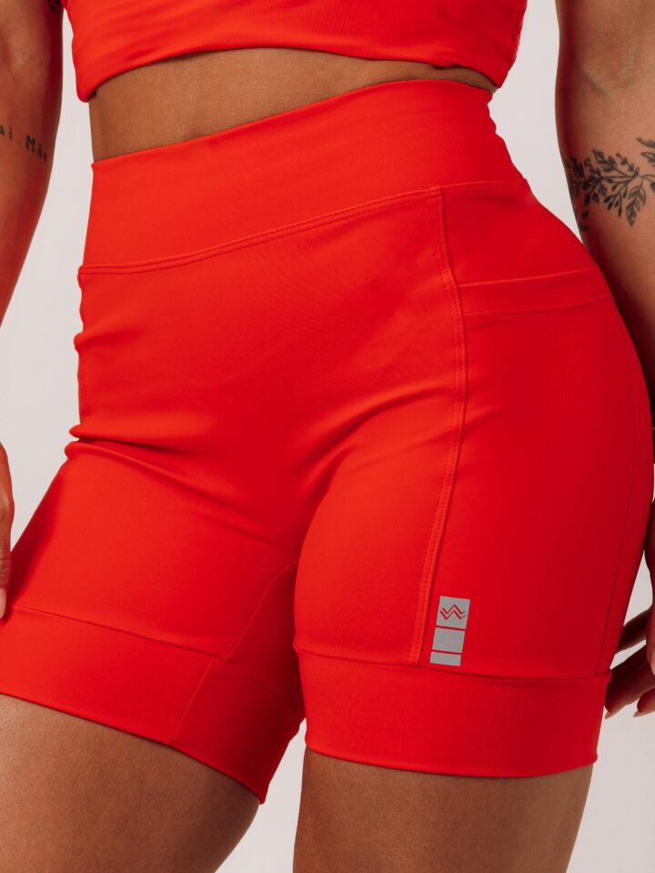 Short  Pace Barrado Red Sunset