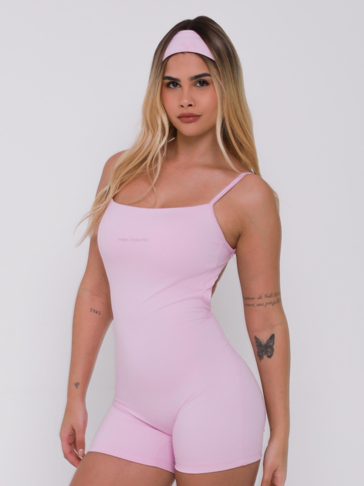 Macaquinho New Crush Rosa Blush