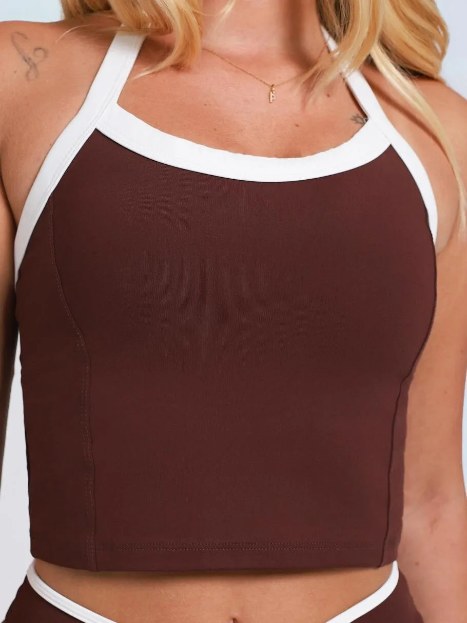 Cropped Front Espresso Com Off - Image 4