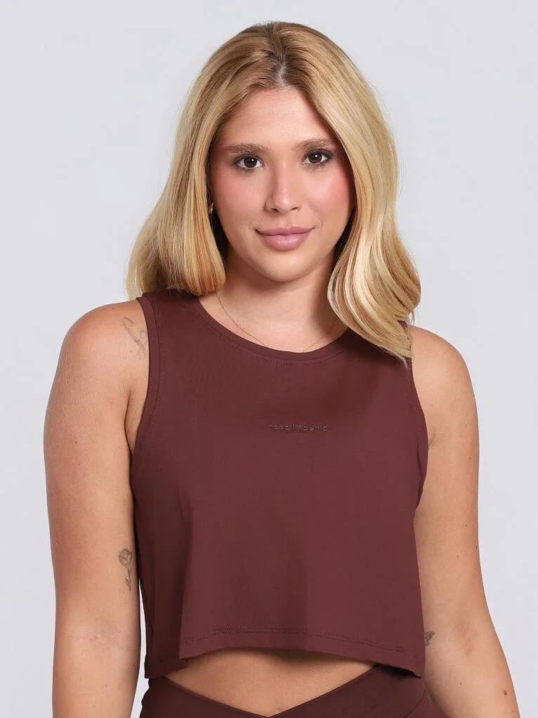 Regata Cropped Basic Espresso