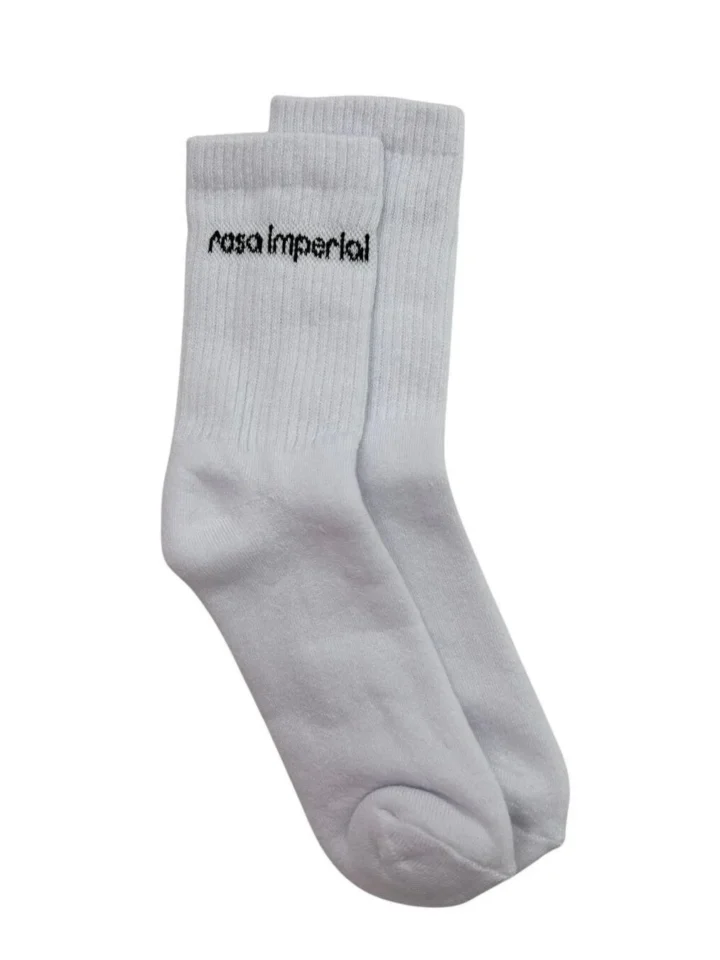 Meia Algoodão Cano Alto
